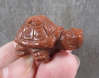 Goldstone Turtle Figurine Fig235