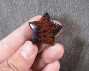 Mahogany Star Shaped Stone