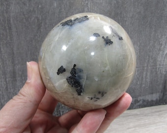 Garnierite Sphere 1Lb 10.2 ounces 82 mm #7645 cc