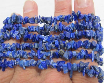 Lapis Lazuli Chip Bracelet G262