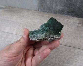 Fluorite Raw 3.9 ounce Stone #8496 cc