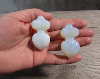 Opalite Stone Goddess Figurine 2 inch Fig 19