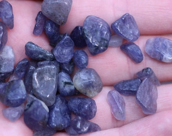 Iolite Stone Chips in a Small 0.8 oz Bag T113