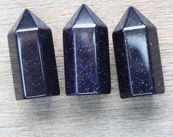 Blue Goldstone Obelisk Calibrated M14