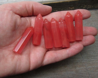 Cherry Quartz Small Wrappable Obelisk J105