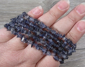 Iolite Stretchy String Bracelet g59