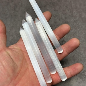Selenite 5" x 1/2" Pencil Wand image 1