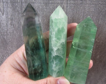 Green Fluorite Obelisk 3 inch 5184B