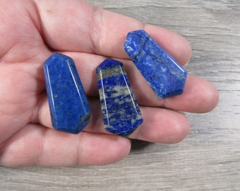 Lapis Lazuli Double Terminated 1 inch + Flat Wand J232