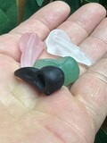 Gemstone Raven Skull 1 1/4" Figurine