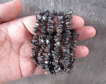 Hematite Stretchy String Bracelet G230