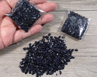 Blue Goldstone Tumbled Chips in a Small 0.8 oz bag T309