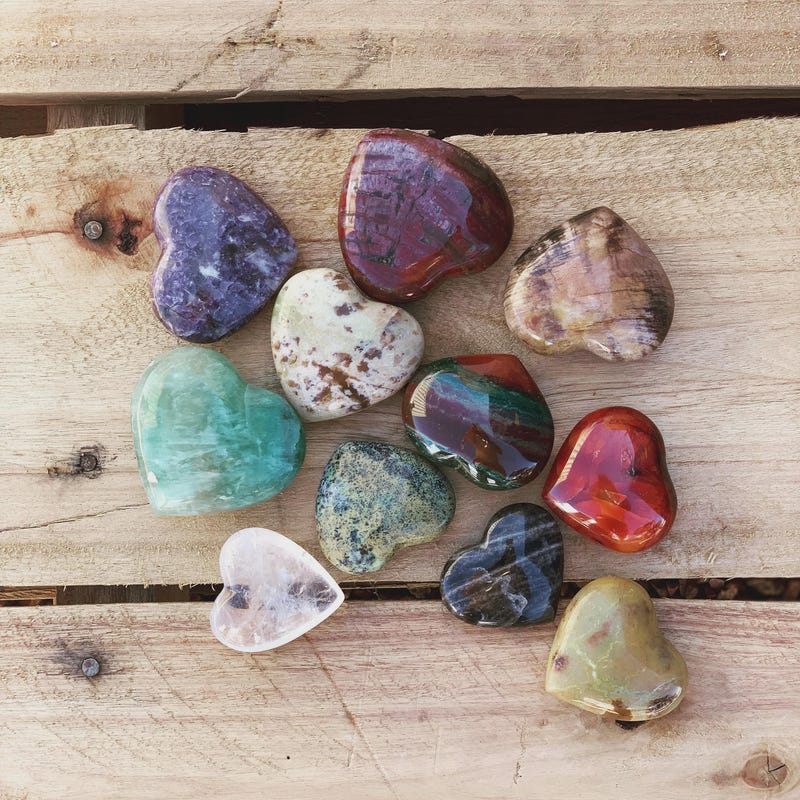 Heart Shaped Rocks - Etsy