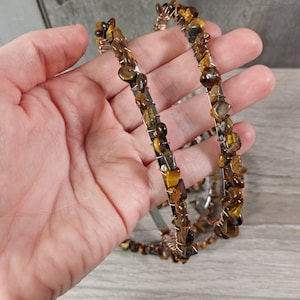 Tiger's Eye Crystal, Gemstone Fairy Headband