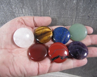 Chakra Stone Round Disk Set M233