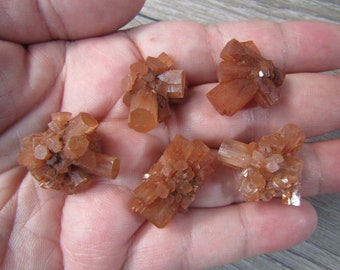 Aragonite 1 inch + Raw Crystal