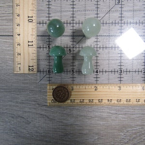 Aventurine Fairy Mushroom Small Shaped Stone image 10