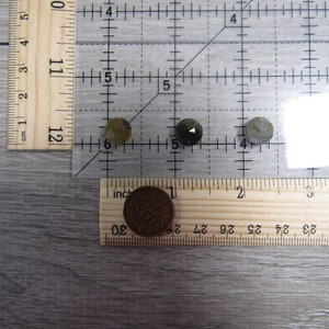 Labradorite Small Faceted Round 8 mm Crystal J141 image 10