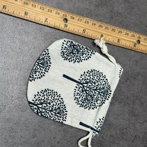 Tree of Life Burlap Gift Gemstone Pouch 4x4 Inches image 6