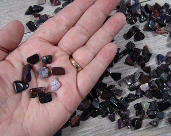 Sugilite Tumbled Stone 0.5 inch + Crystal