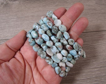 Larimar Stretchy String Nugget  G121