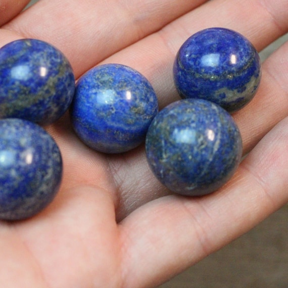 ラピスラズリ球 // 18 - 24 mm - Etsy 日本