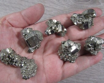 Pyrite Stone 1 Inch Cluster U124
