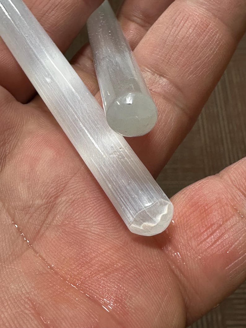 Selenite 5" x 1/2" Pencil Wand image 8