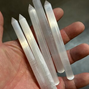 Selenite 5" x 1/2" Pencil Wand image 3