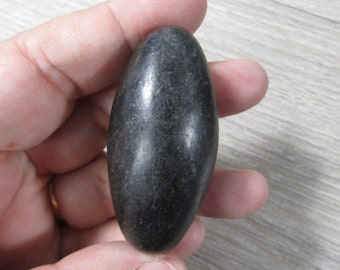 Black Shiva Lingam 1.5 inch plus Crystal