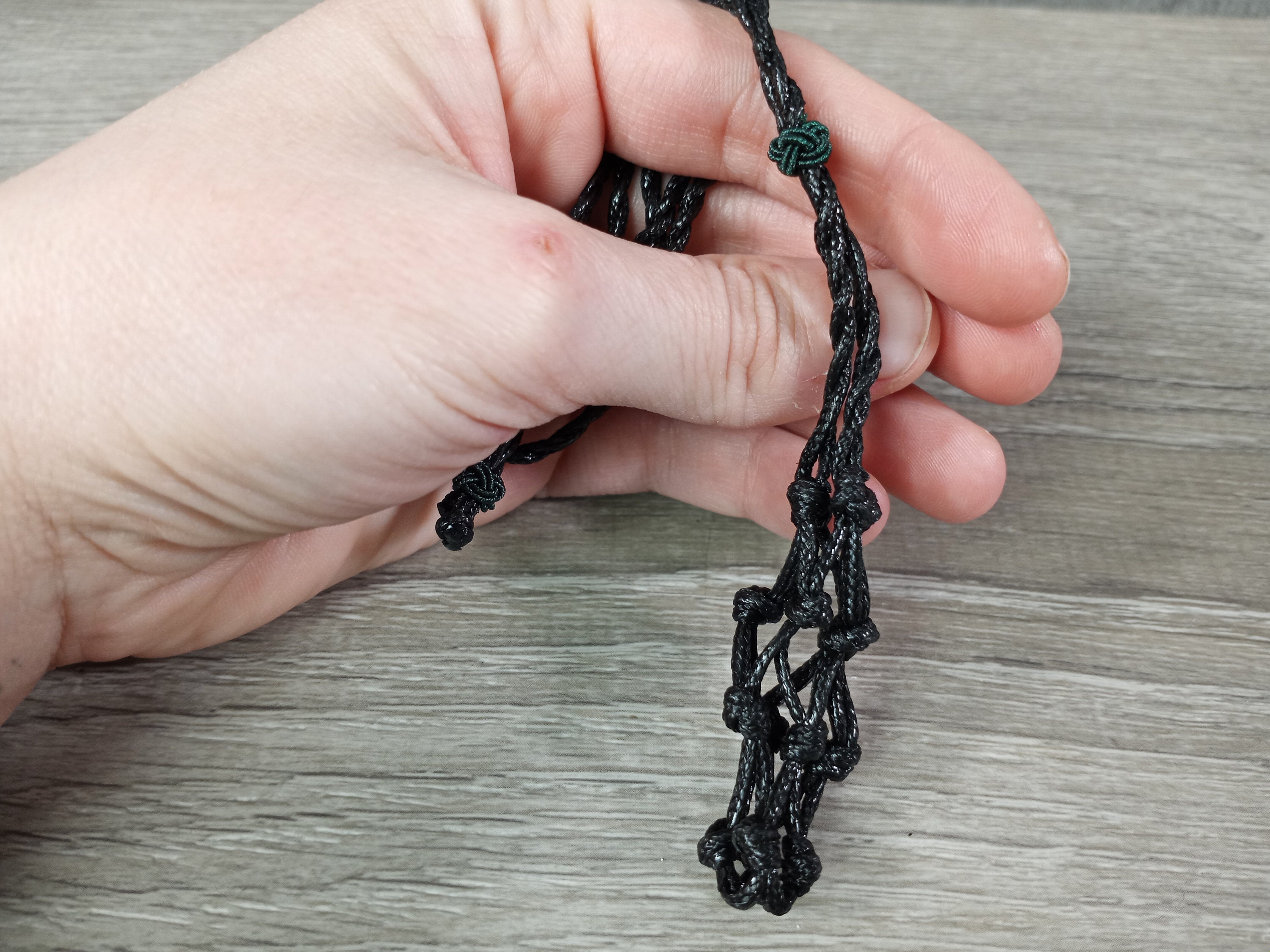 Black Crystal Necklace Holder