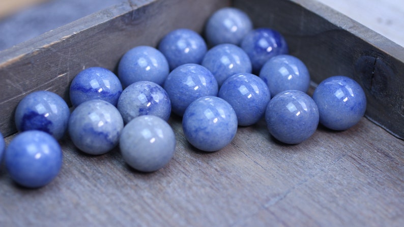 Blue Quartz Sphere 20 mm S40 image 1