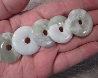 Peace Jade 30 mm Pi Stone