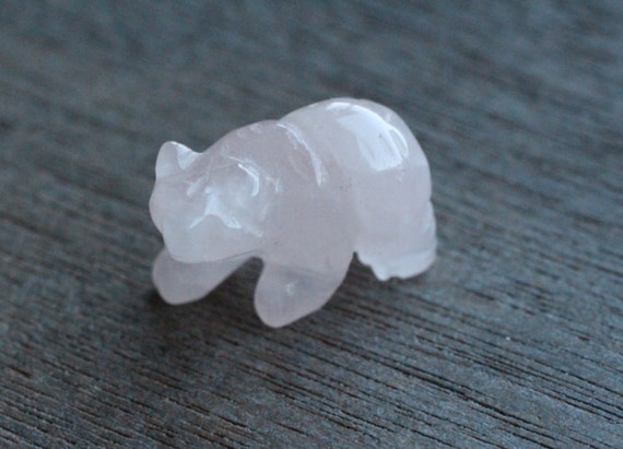rose quartz bear