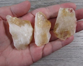 Citrine Crystal Raw Crystal Chunk 1.75 inch + Gemstone