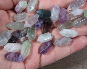 Fluorite Small Double Terminated Carved Point M2
