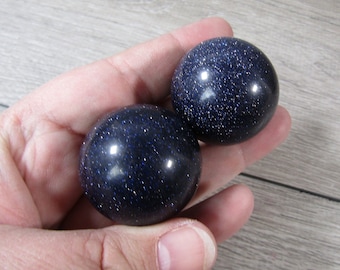 Blue Goldstone Sphere 38 to 40 mm Crystal Ball