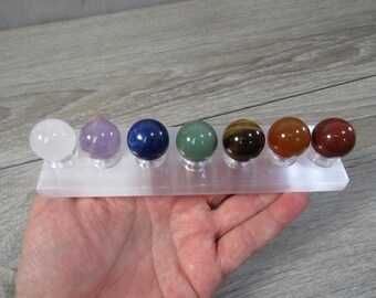 Selenite Chakra Balancing Crystal Kit Z27