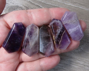 Amethyst Double Terminated 1 inch + Flat Wand J212