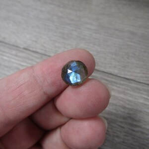 Labradorite Small Faceted Round 8 mm Crystal J141 image 9