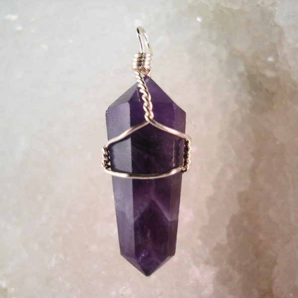 Amethyst Pendant P42B