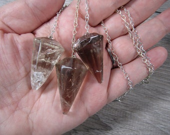 Smoky Quartz Pendulum J148