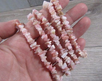 Pink Opal Chip Bracelet 084