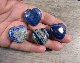 Lapis Lazuli Shaped Heart K1