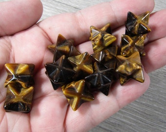 Tiger's Eye Merkaba Small M244