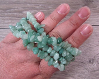 Aventurine Chip 30 inch Looped Strand 236