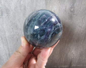 Fluorite Sphere 1 Lb 2.2 oz 67 mm 8329 cc