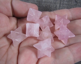 Rose Quartz Merkaba Small M243