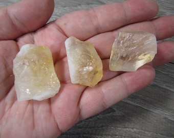 Citrine Crystal Raw Crystal Chunk 1 inch + U47