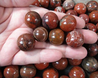 Red Jasper Sphere 18 mm - 22 mm S103